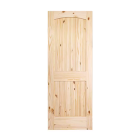 Pine Door Knotty Sedona 2P Arch Top Groove